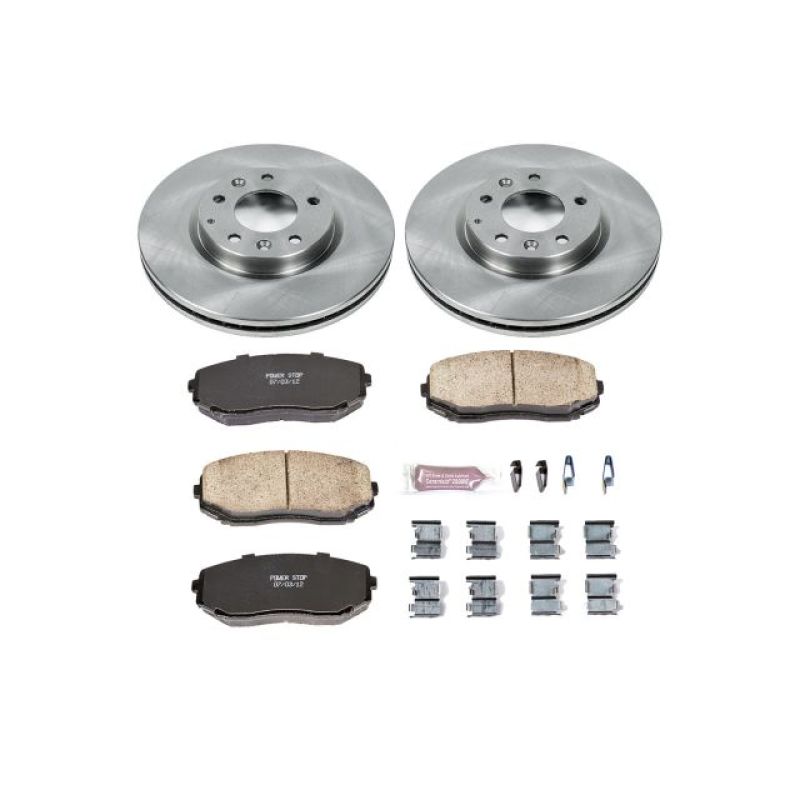Power Stop Front Autospecialty Brake Kit Mazda CX - 7 2007 - 2012 | KOE4676 - JDMuscleBrake KitspsbKOE4676