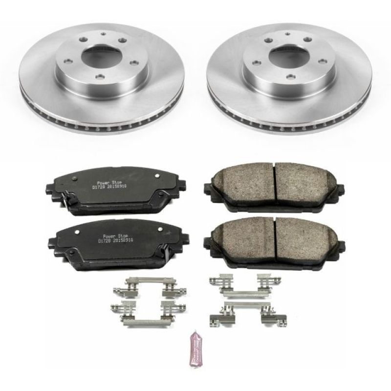 Power Stop Front Autospecialty Brake Kit Mazda Mazdaspeed 3 2014 - 2016 / CX - 3 2016 - 21 | KOE6974 - JDMuscleBrake KitspsbKOE6974