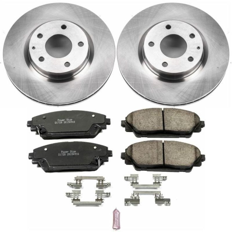 Power Stop Front Autospecialty Brake Kit Mazda Mazdaspeed 3 2014 - 2018 / CX - 3 2016 - 21 | KOE6971 - JDMuscleBrake KitspsbKOE6971