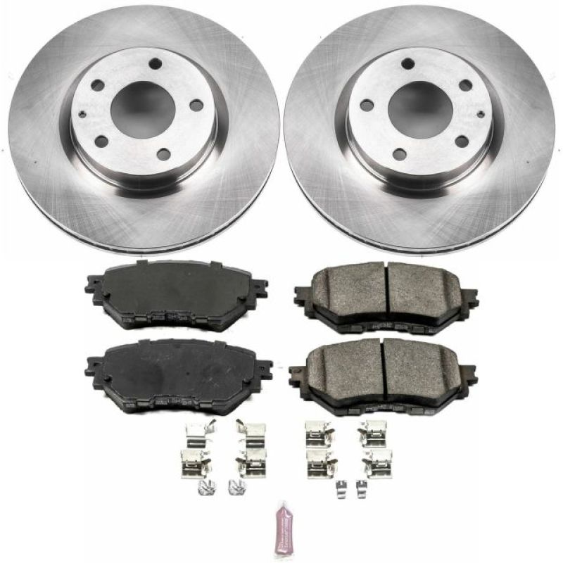 Power Stop Front Autospecialty Brake Kit Mazda Mazdaspeed 3 2017 - 2018 | KOE7517 - JDMuscleBrake KitspsbKOE7517