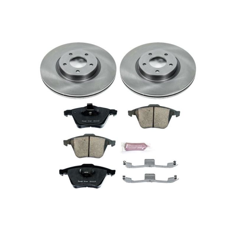 Power Stop Front Autospecialty Brake Kit Mazda Mazdaspeed3 2007 - 2013 | KOE5279 - JDMuscleBrake KitspsbKOE5279