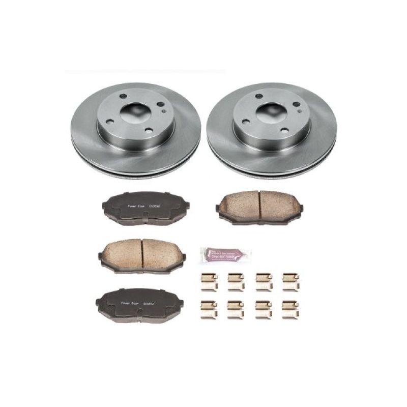 Power Stop Front Autospecialty Brake Kit Mazda Miata 1990 - 1993 | KOE717 - JDMuscleBrake KitspsbKOE717