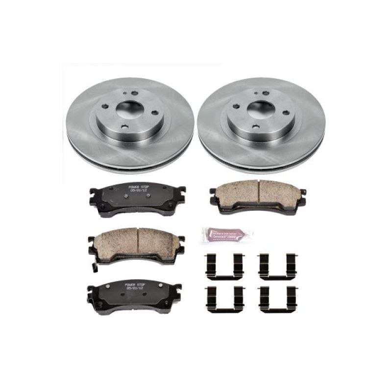 Power Stop Front Autospecialty Brake Kit Mazda Protege 1999 - 2000 | KOE5031 - JDMuscleBrake KitspsbKOE5031
