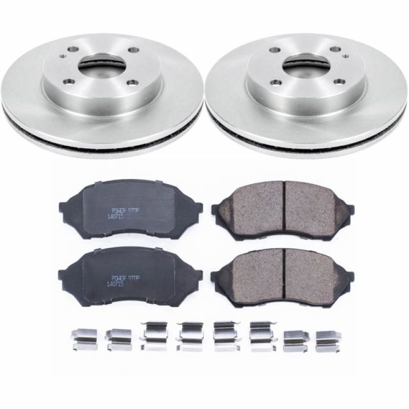 Power Stop Front Autospecialty Brake Kit Mazda Protege 1999 - 2001 | KOE5202 - JDMuscleBrake KitspsbKOE5202