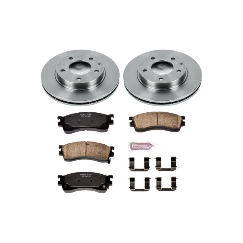 Power Stop Front Autospecialty Brake Kit Mazda Protege 2001 - 2003 | KOE788 - JDMuscleBrake KitspsbKOE788