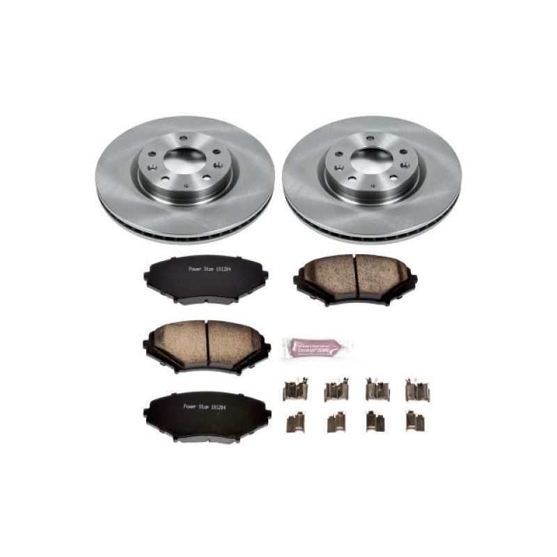 Power Stop Front Autospecialty Brake Kit Mazda RX - 8 2004 - 2008 | KOE2964 - JDMuscleBrake KitspsbKOE2964