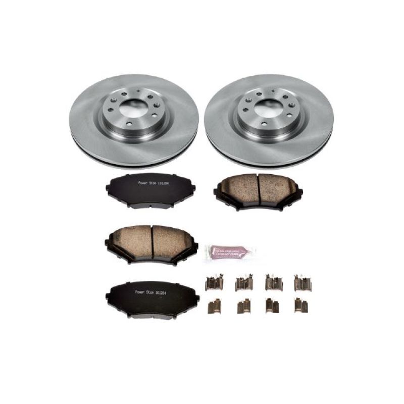Power Stop Front Autospecialty Brake Kit Mazda RX - 8 2004 - 2011 | KOE3026 - JDMuscleBrake KitspsbKOE3026