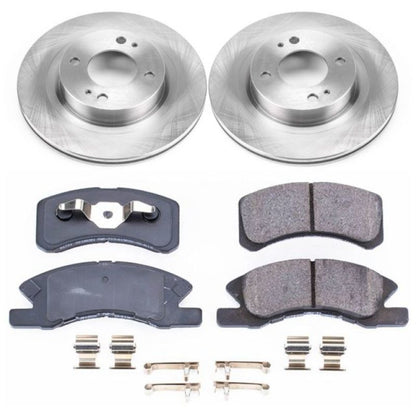 Power Stop Front Autospecialty Brake Kit Mitsubishi Mirage 2017 - 2020 / Mirage G4 2017 - 2020 | KOE7894 - JDMuscleBrake KitspsbKOE7894