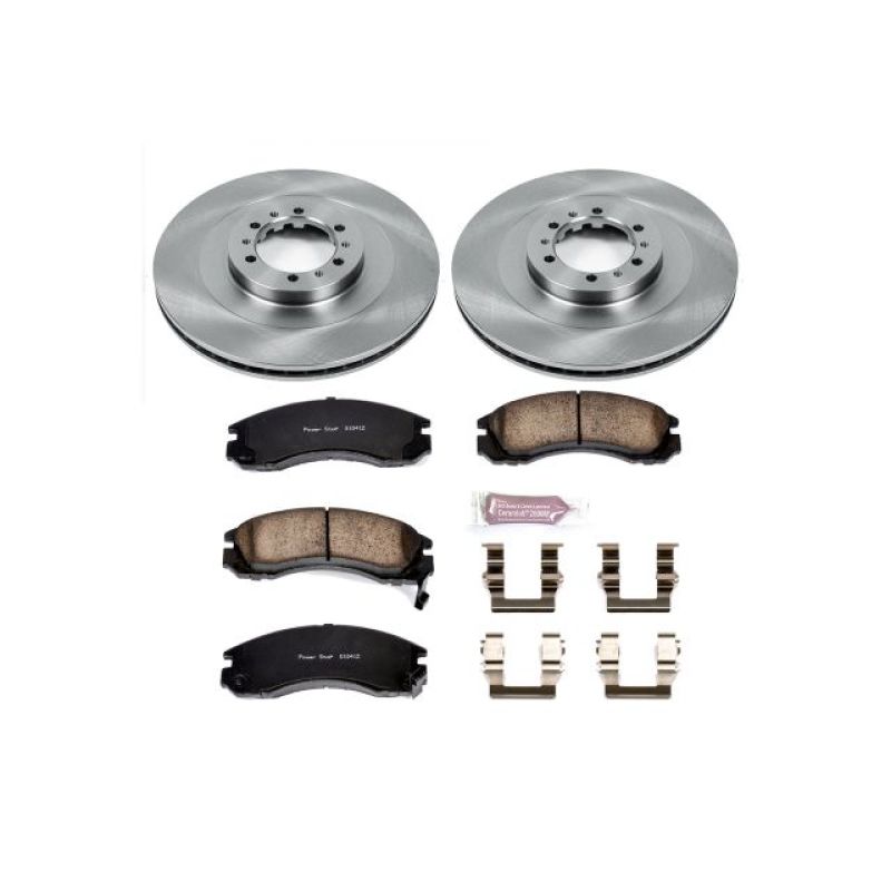 Power Stop Front Autospecialty Brake Kit Mitsubishi Montero Sport 2000 - 2004 | KOE3091 - JDMuscleBrake KitspsbKOE3091