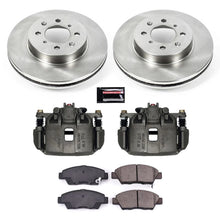 Power Stop Front Autospecialty Brake Kit w/ Calipers Honda Fit 2009 - 2014 | KCOE5382 - JDMuscleBrake KitspsbKCOE5382