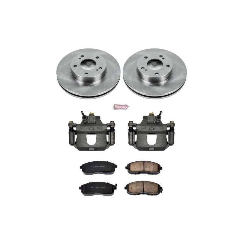Power Stop Front Autospecialty Brake Kit w/ Calipers Infiniti I30 1996 - 1999 / Nissan Maxima 1989 - 1999 | KCOE660 - JDMuscleBrake KitspsbKCOE660