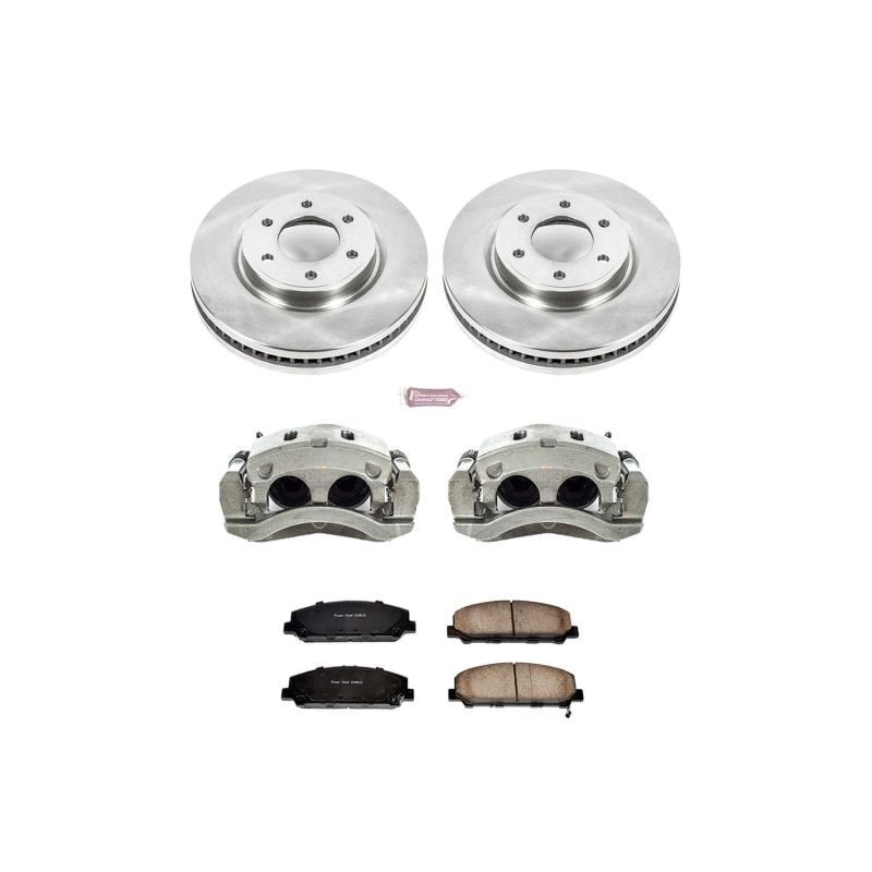 Power Stop Front Autospecialty Brake Kit w/ Calipers Infiniti QX56 2011 - 2013 / QX80 2014 - 2019 / Nissan Armada 2017 - 21 | KCOE6321 - JDMuscleBrake KitspsbKCOE6321