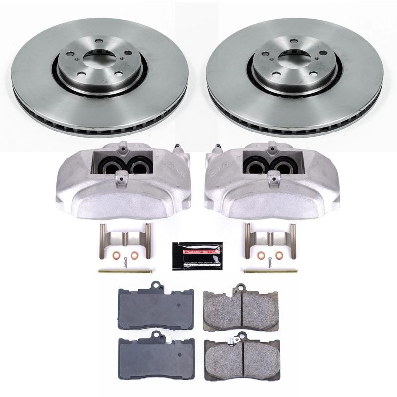 Power Stop Front Autospecialty Brake Kit w/ Calipers Lexus GS350 2007 - 2011 | KCOE4633 - JDMuscleBrake KitspsbKCOE4633