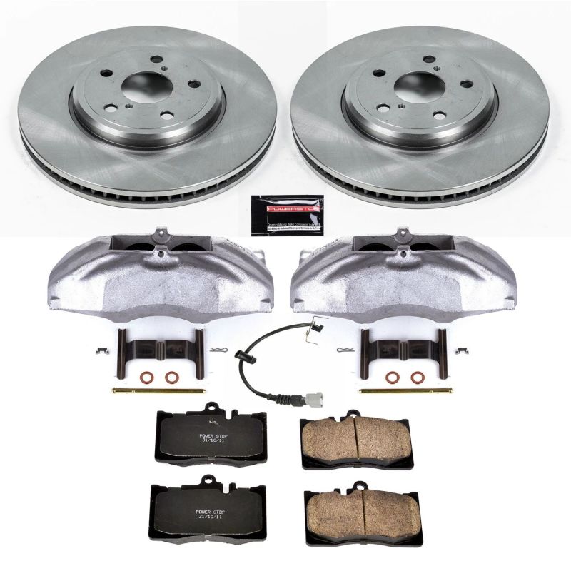 Power Stop Front Autospecialty Brake Kit w/ Calipers Lexus LS430 2001 - 2006 | KCOE2327 - JDMuscleBrake KitspsbKCOE2327