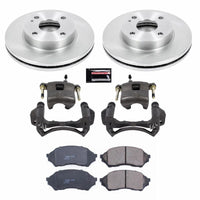 Power Stop Front Autospecialty Brake Kit w/ Calipers Mazda Protege 1999 - 2001 | KCOE5202 - JDMuscleBrake KitspsbKCOE5202