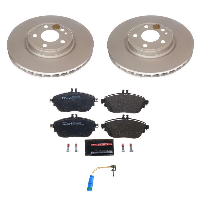 Power Stop Front Euro Stop Brake Kit Infiniti QX30 2017 - 2019 | ESK7674 - JDMuscleBrake KitspsbESK7674