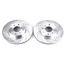 Power Stop Front Evolution Drilled & Slotted Rotors Infiniti G20 1999 - 2002 / Nissan Altima 1993 - 2001 / Sentra 2000 - 2006 | JBR557XPR - JDMuscleBrake RotorspsbJBR557XPR