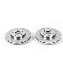 Power Stop Front Evolution Drilled & Slotted Rotors Pair Honda Accord 2013 - 2017 / HR - V 2016 - 21 | JBR1584XPR - JDMuscleBrake RotorspsbJBR1584XPR