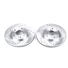 Power Stop Front Evolution Drilled & Slotted Rotors Pair Honda Odyssey 2005 - 2010 | JBR989XPR - JDMuscleBrake RotorspsbJBR989XPR
