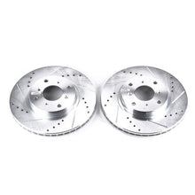 Power Stop Front Evolution Drilled & Slotted Rotors Pair Honda Prelude 1992 - 1996 | JBR707XPR - JDMuscleBrake RotorspsbJBR707XPR