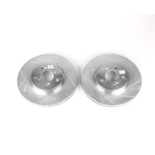 Power Stop Front Evolution Drilled & Slotted Rotors Pair Honda Ridgeline 2006 - 2014 | JBR984XPR - JDMuscleBrake RotorspsbJBR984XPR