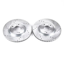 Power Stop Front Evolution Drilled & Slotted Rotors Pair Honda S2000 2000 - 2009 | JBR914XPR - JDMuscleBrake RotorspsbJBR914XPR
