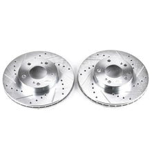 Power Stop Front Evolution Drilled & Slotted Rotors Pair Infiniti I30 1996 - 1999 / Nissan Maxima 1989 - 1999 | JBR505XPR - JDMuscleBrake RotorspsbJBR505XPR