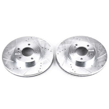 Power Stop Front Evolution Drilled & Slotted Rotors Pair Infiniti Q45 1997 - 2001 | JBR758XPR - JDMuscleBrake RotorspsbJBR758XPR