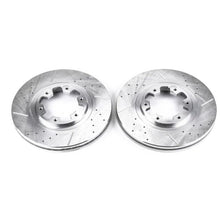 Power Stop Front Evolution Drilled & Slotted Rotors Pair Infiniti QX4 1997 - 2003 / Nissan Pathfinder 1998 - 2004 | JBR917XPR - JDMuscleBrake RotorspsbJBR917XPR