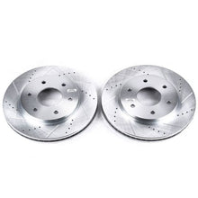 Power Stop Front Evolution Drilled & Slotted Rotors Pair Infiniti QX56 2004 - 2005 / Nissan Pathfinder 2004 / Armada 2004 - 2005 / Titan 2004 - 2005 | JBR993XPR - JDMuscleBrake RotorspsbJBR993XPR