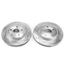 Power Stop Front Evolution Drilled & Slotted Rotors Pair Lexus ES250 21 / ES300h 2019 - 21 / ES350 2019 - 21 / UX200 2019 - 2020 / UX250h 2019 - 2020 / Toyota Avalon 2019 - 21 / C - HR 2020 - 21 / Camry 2018 - 21 / RAV4 2019 - 21 / Venza 21 | JBR1763XPR - JDMuscleBrake RotorspsbJBR1763XPR