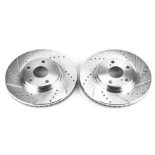 Power Stop Front Evolution Drilled & Slotted Rotors Pair Lexus ES300 2002 - 2003 / ES330 2004 - 2006 / RX300 1999 - 2003 / Toyota Camry 2002 - 2004 / Highlander 2001 - 2007 | JBR737XPR - JDMuscleBrake RotorspsbJBR737XPR