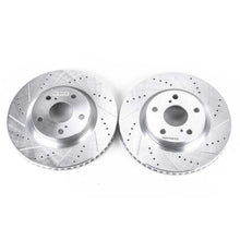 Power Stop Front Evolution Drilled & Slotted Rotors Pair Lexus ES300h 2013 - 2018 / ES350 2007 - 2018 / Toyota Avalon 2008 - 2018 / Camry 2007 - 2017 / Corolla 2017 - 2018 / Matrix 2009 - 2013 / Mirai 2016 - 2019 / Scion iM 2016 / tC 2011 - 2016 | JBR1127XPR - JDMuscleBrake RotorspsbJBR1127XPR