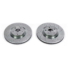 Power Stop Front Evolution Drilled & Slotted Rotors Pair Lexus GS200t 2016 - 2017 / GS300 2018 - 2019 / GS350 2013 - 2020 / GS450h 2013 - 2018 / IS300 2016 - 21 / IS350 2011 - 2020 / RC200t 2016 - 2017 / RC300 2016 - 21 / RC350 15 - 2020 | JBR1568XPR - JDMuscleBrake RotorspsbJBR1568XPR
