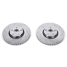 Power Stop Front Evolution Drilled & Slotted Rotors Pair Lexus GS350 2007 - 2011 / GS430 2006 - 2007 / IS350 2006 - 2020 / GS450h 2007 - 2011 / GS460 2008 - 2011 / IS300 2018 - 2020 / IS350c 2010 - 2012 / IS200t 2016 - 2017 | JBR1150XPR - JDMuscleBrake RotorspsbJBR1150XPR