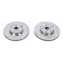Power Stop Front Evolution Drilled & Slotted Rotors Pair Lexus GS350 2009 - 2011 / GS450h 2009 - 2011 / GS460 2009 - 2011 / IS350 2009 - 2011 / IS350c 2010 - 2011 | JBR1392XPR - JDMuscleBrake RotorspsbJBR1392XPR