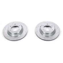 Power Stop Front Evolution Drilled & Slotted Rotors Pair Lexus GX460 2010 - 21 / Toyota 4Runner 2010 - 21 | JBR1395XPR - JDMuscleBrake RotorspsbJBR1395XPR