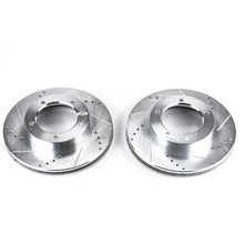 Power Stop Front Evolution Drilled & Slotted Rotors Pair Lexus LX470 1998 - 2007 / Toyota Land Cruiser 1998 - 2007 | JBR735XPR - JDMuscleBrake RotorspsbJBR735XPR