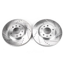Power Stop Front Evolution Drilled & Slotted Rotors Pair Mazda CX - 7 2007 - 2012 | JBR1314XPR - JDMuscleBrake RotorspsbJBR1314XPR