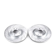 Power Stop Front Evolution Drilled & Slotted Rotors Pair Mazda CX - 9 2007 - 2015 | JBR1399XPR - JDMuscleBrake RotorspsbJBR1399XPR