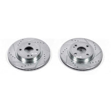 Power Stop Front Evolution Drilled & Slotted Rotors Pair Mazda Mazdaspeed 2 2011 - 2014 | JBR1561XPR - JDMuscleBrake RotorspsbJBR1561XPR