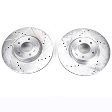 Power Stop Front Evolution Drilled & Slotted Rotors Pair Mazda Mazdaspeed 3 2007 - 2013 | JBR1315XPR - JDMuscleBrake RotorspsbJBR1315XPR