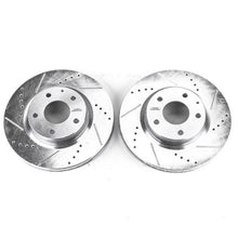 Power Stop Front Evolution Drilled & Slotted Rotors Pair Mazda Mazdaspeed 3 2014 - 2018 / CX - 3 2016 - 21 | JBR1598XPR - JDMuscleBrake RotorspsbJBR1598XPR