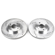 Power Stop Front Evolution Drilled & Slotted Rotors Pair Mazda Miata 2001 - 2005 | JBR950XPR - JDMuscleBrake RotorspsbJBR950XPR