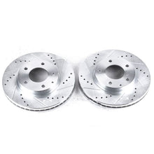 Power Stop Front Evolution Drilled & Slotted Rotors Pair Mazda Millenia 1995 - 2000 / MPV 2000 - 2006 | JBR762XPR - JDMuscleBrake RotorspsbJBR762XPR