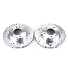 Power Stop Front Evolution Drilled & Slotted Rotors Pair Mazda RX - 7 1986 - 1991 | JBR381XPR - JDMuscleBrake RotorspsbJBR381XPR