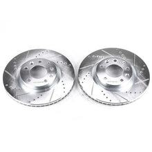 Power Stop Front Evolution Drilled & Slotted Rotors Pair Mazda RX - 8 2004 - 2008 | JBR967XPR - JDMuscleBrake RotorspsbJBR967XPR