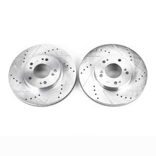 Power Stop Front Evolution Drilled & Slotted Rotors Pair Mitsubishi Endeavor 2004 - 2011 | JBR1122XPR - JDMuscleBrake RotorspsbJBR1122XPR