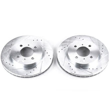 Power Stop Front Evolution Drilled & Slotted Rotors Pair Mitsubishi Lancer 2002 - 2007 | JBR779XPR - JDMuscleBrake RotorspsbJBR779XPR