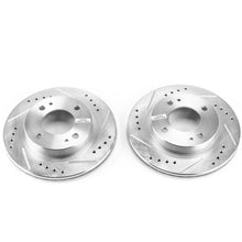 Power Stop Front Evolution Drilled & Slotted Rotors Pair Mitsubishi Mirage 2014 - 2017 | JBR1722XPR - JDMuscleBrake RotorspsbJBR1722XPR